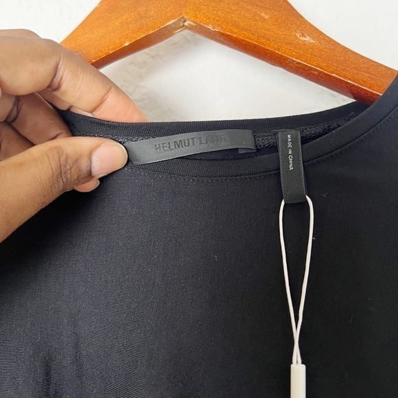 Helmut Lang Asymmetric Nova Jersey Dress - Picture 6 of 10